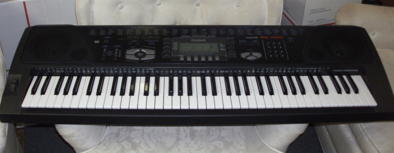 Vintage Casio WK1350 Musical Information System & Synthesizer eBay